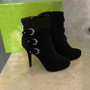 NWT Y-Not Brand Bellisimo Stiletto Black Boot  in womens size 10